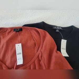 Two JCrew Tshirts